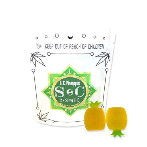 BC Pineapples - 1000mg THC