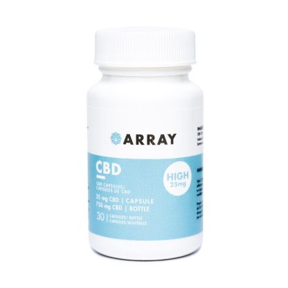CBD Capsules High (25mg CBD) by ARRAY
