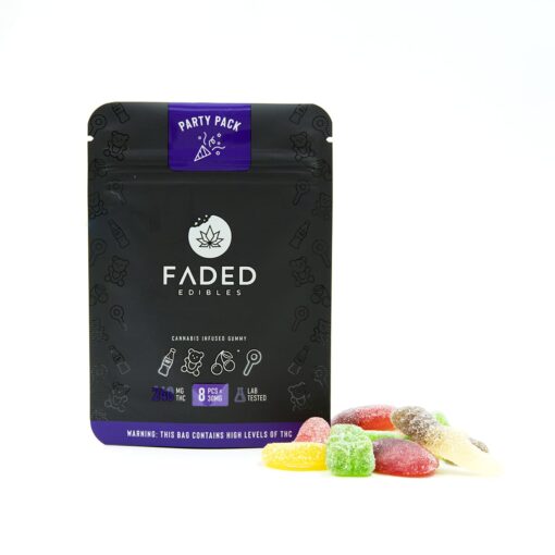 Faded Edibles Party Pack (240mg THC)