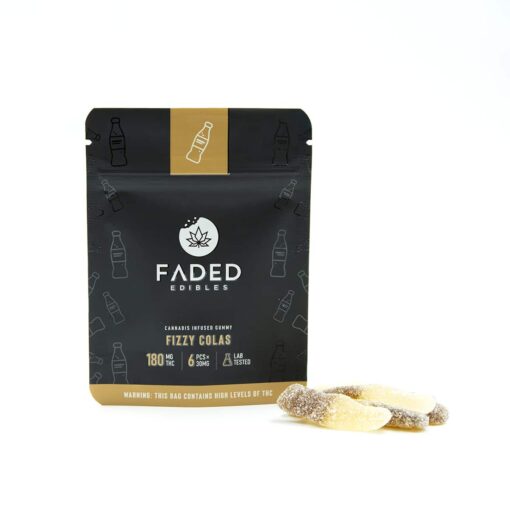 Fizzy Colas by Faded Edibles (180mg THC)