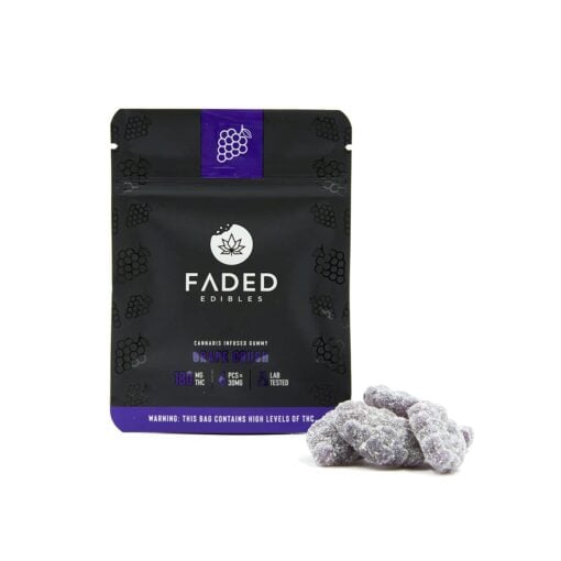 Grape Crush by Faded Edibles (180mg THC)