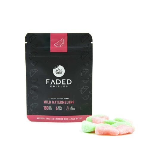 Wild Watermelon by Faded Edibles (180mg THC)