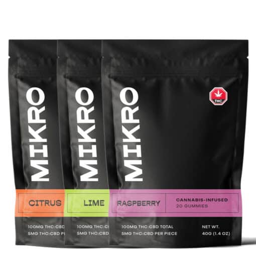 Mikro - 1:1 Gummies - 100mg