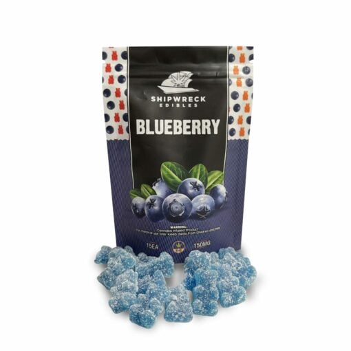 Blueberry by ShipWreck Edibles (150mg THC)