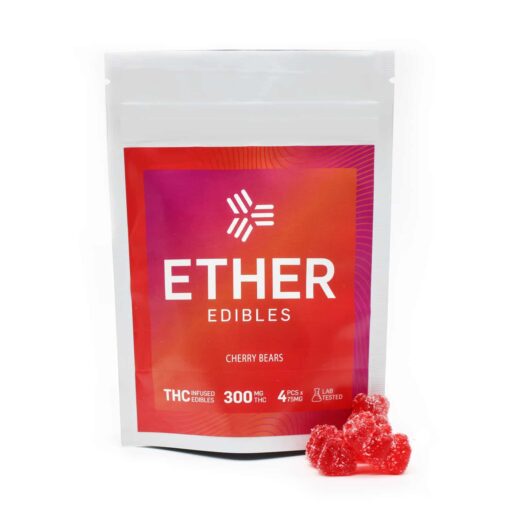 Cherry Bears by Ether Edibles (300mg)