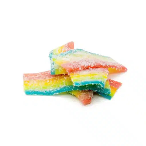 Rainbow Sour Belts by Ether Edibles (180mg)