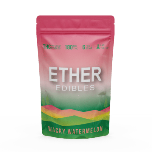 Wacky Watermelon by Ether Edibles (180mg)