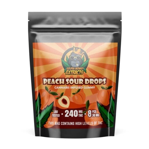 Peach Sours by Golden Monkey Extracts (240mg)