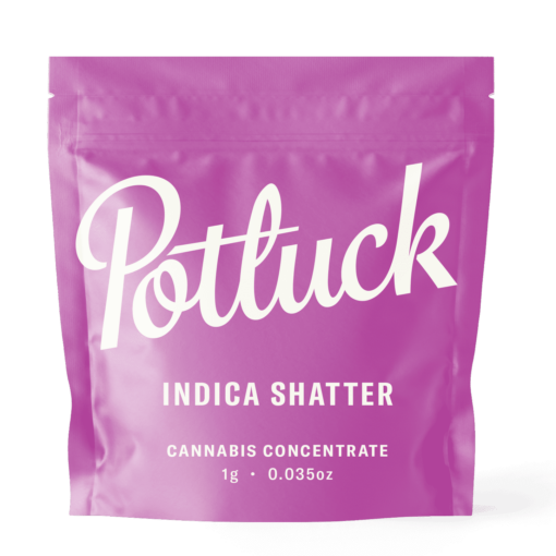 Potluck - Indica Shatter - 1g
