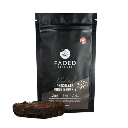 Chocolate Fudge by Faded Edibles (400mg THC)