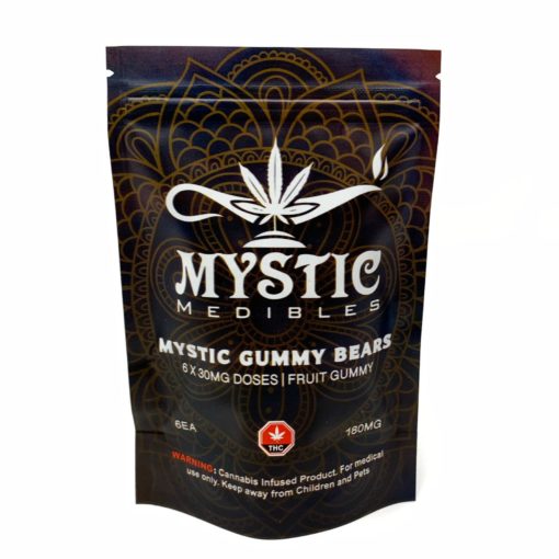 Gummy Bears by Mystic Medibles (180mg THC)