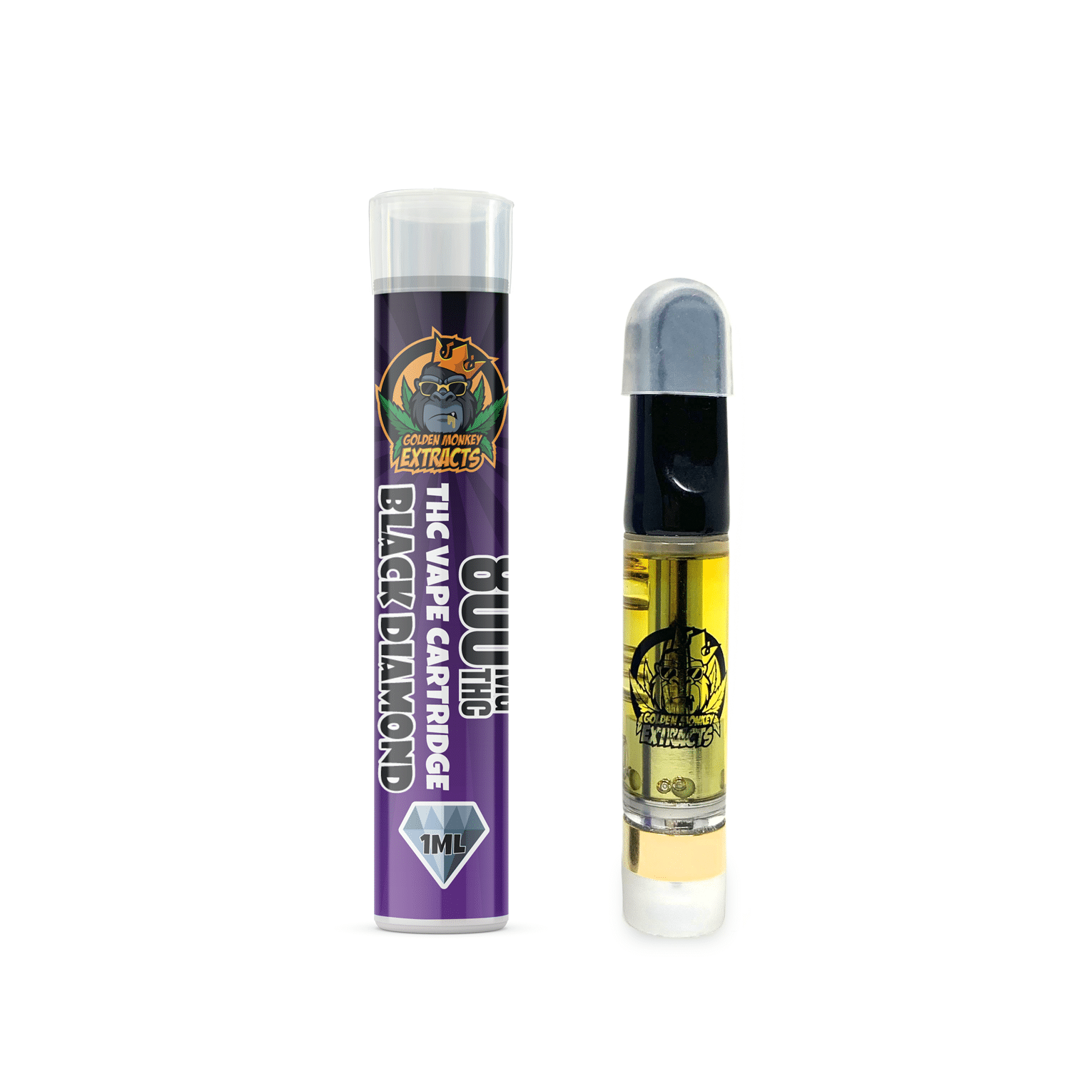 Golden Monkey Extracts – Distillate Cartridges - 1ml - Image 5