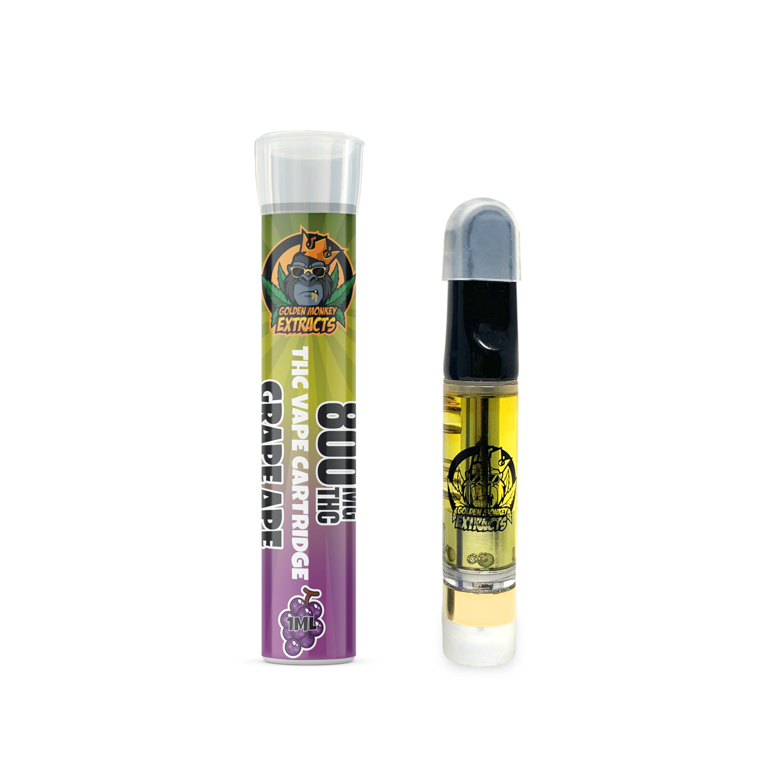 Golden Monkey Extracts – Distillate Cartridges - 1ml - Image 4