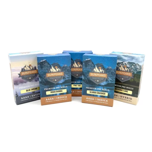 Alternative view of Sun Peaks Cultivation - Premium Pre Rolls