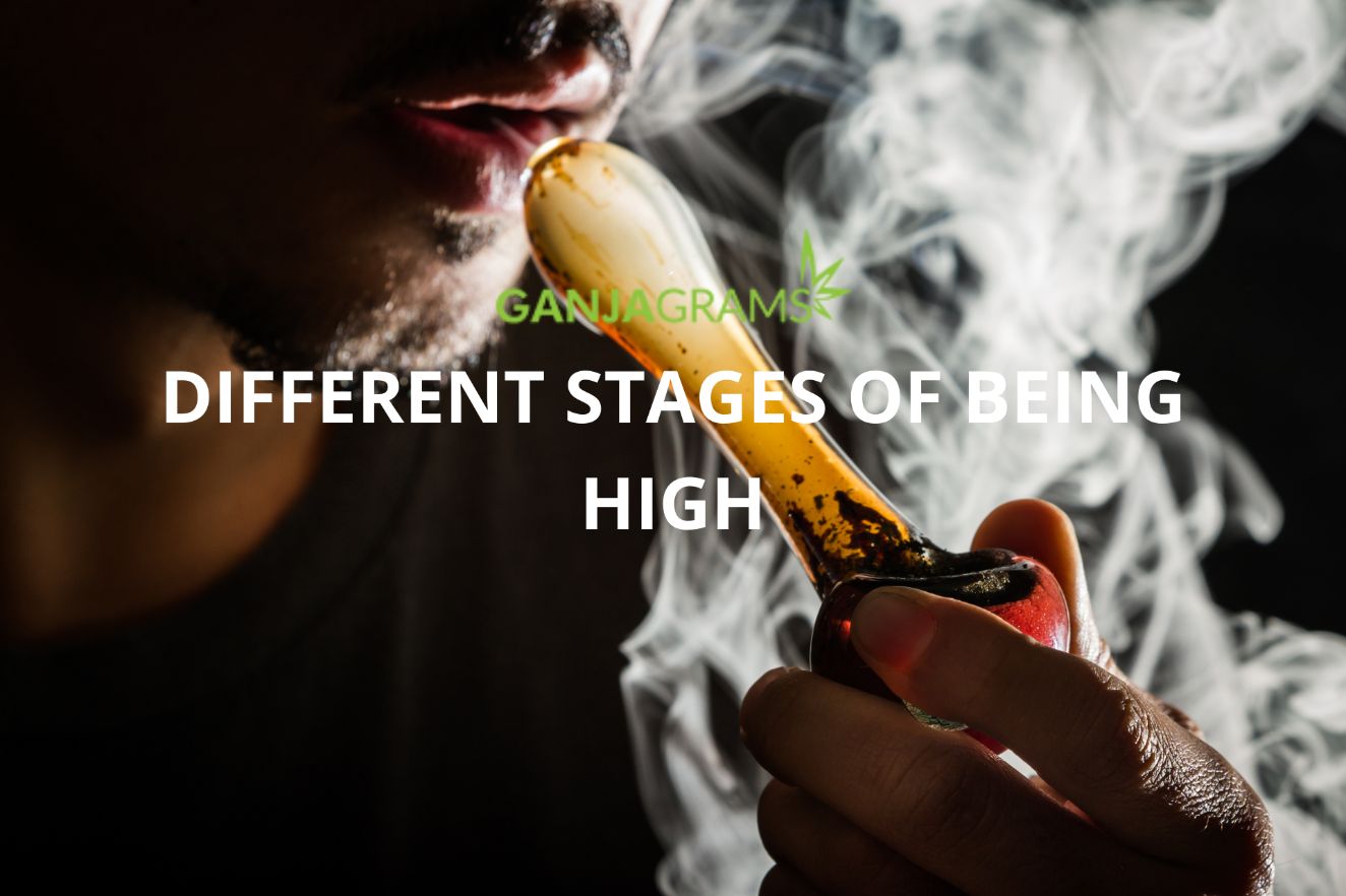 Stages of being high