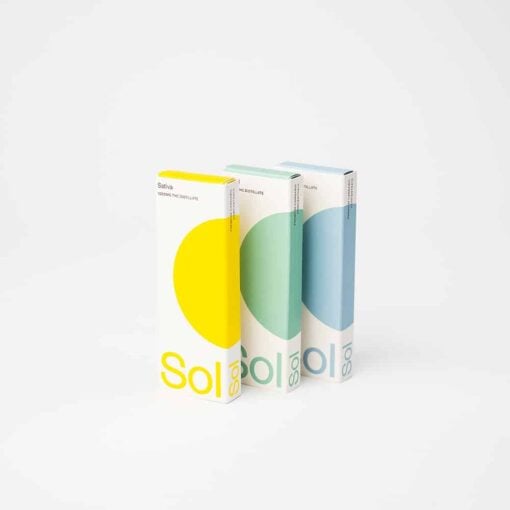 Sol - THC Distillate Cartridges - 1ml