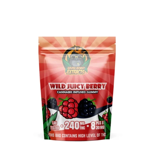 Wild Juicy Berry by Golden Monkey Extracts (240mg)