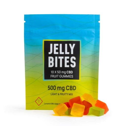 Light & Fruity Mix - CBD Jelly Bites - 500mg