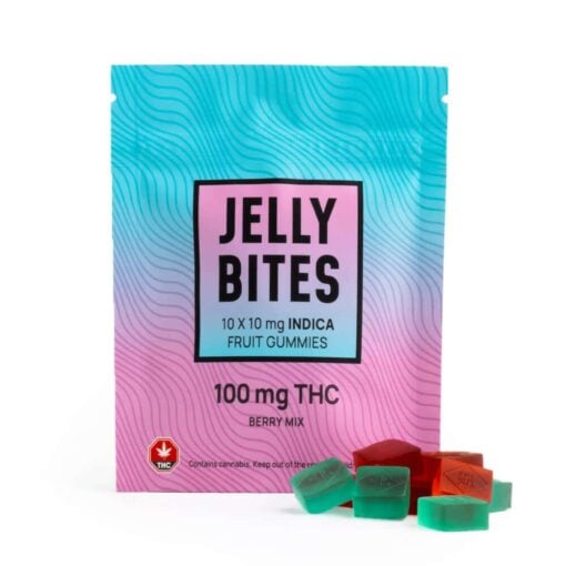 Berry Mix - Indica Regular Strength Jelly Bites (100mg)