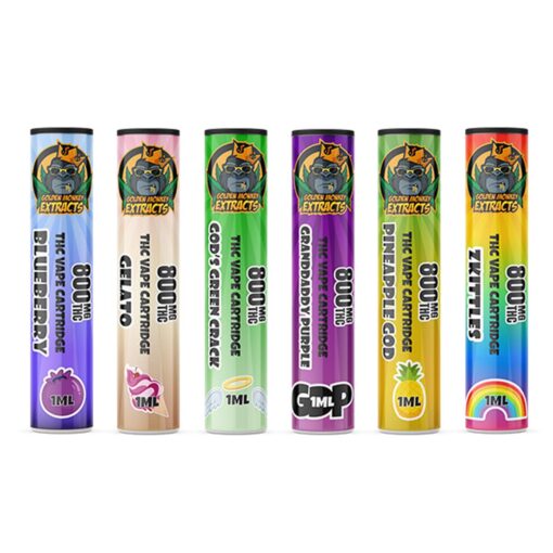 Golden Monkey Extracts – Distillate Cartridges - 1ml