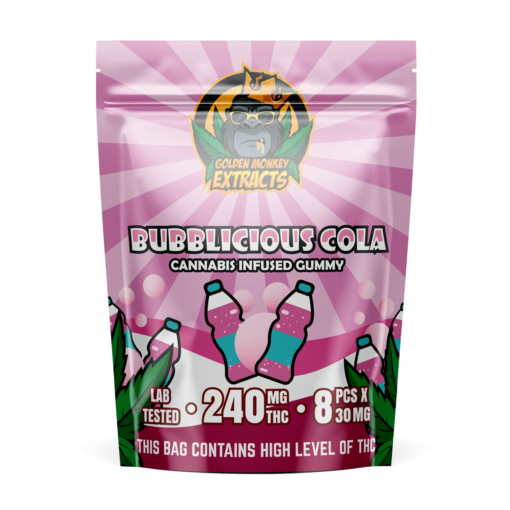 Bubblicious Cola by Golden Monkey Extracts (240mg)