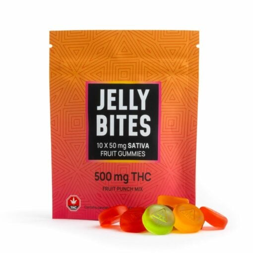Fruit Punch Mix - Sativa Extra Strength Jelly Bites (500mg)