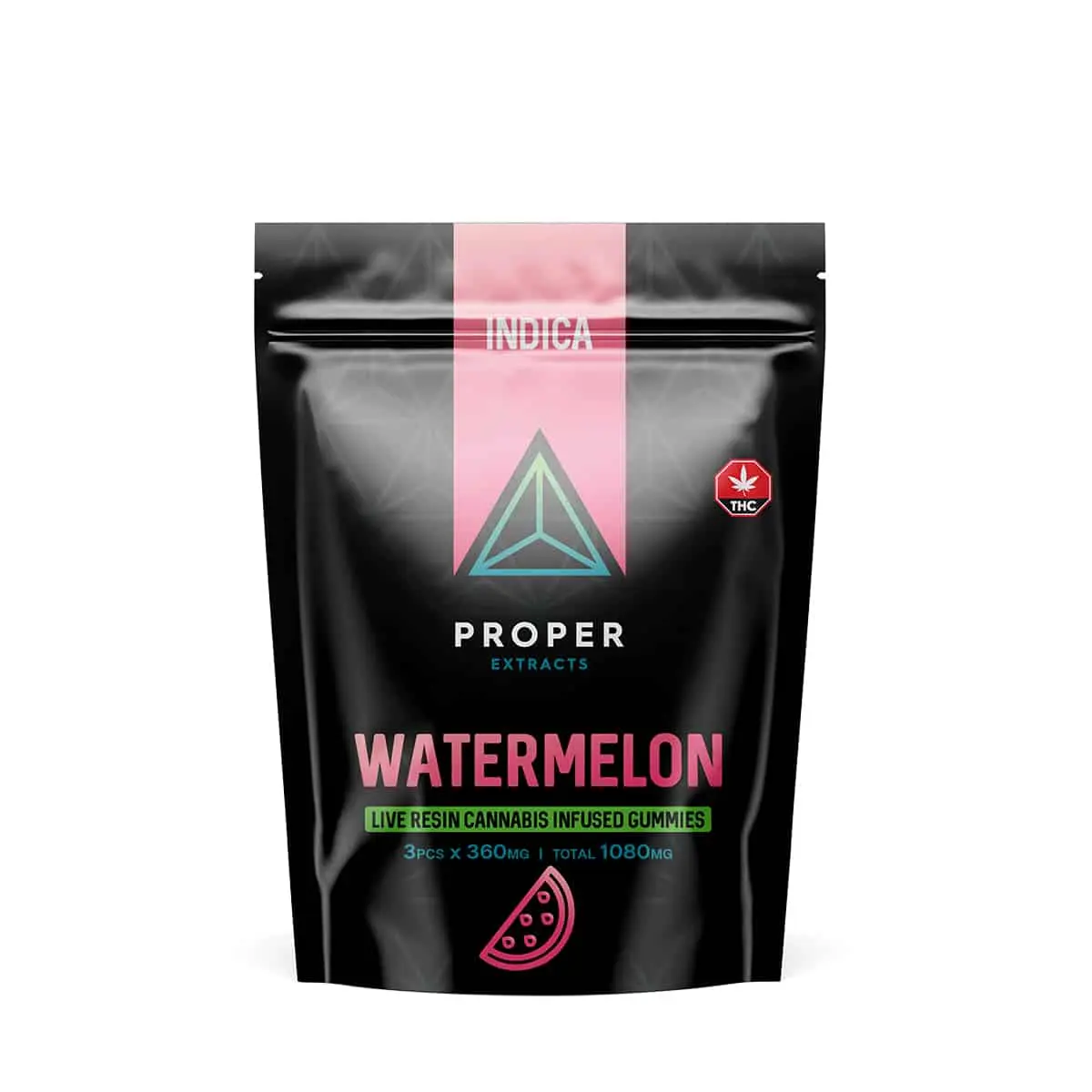 Proper Extracts - Live Resin Infused Gummies (Indica) – 1080mg - Image 2
