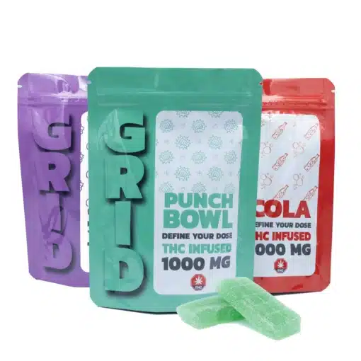 Grid – THC Gummies (1000mg)